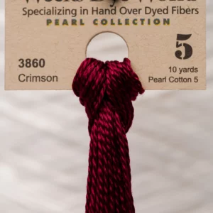 Pearl Cotton 5 3860 Crimson Weeks Dye Works