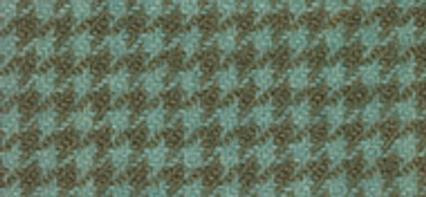 Weeks Dye Works Houndstooth Fat Quarter Wool 1166	 Seafoam