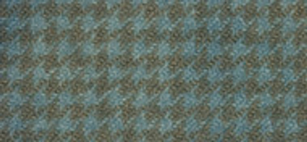 Weeks Dye Works Houndstooth Fat Quarter Wool 1155	 Blue Heron