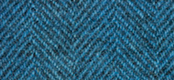 Weeks Dye Works Wool Herringbone Fat Quarter 2117	 Electric Blue