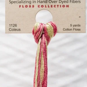 6-Strand Cotton Floss Weeks Dye Works 1126 Coleus