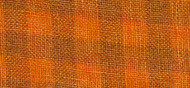 Weeks Dye Works Gingham Linen 2228-NA Pumpkin