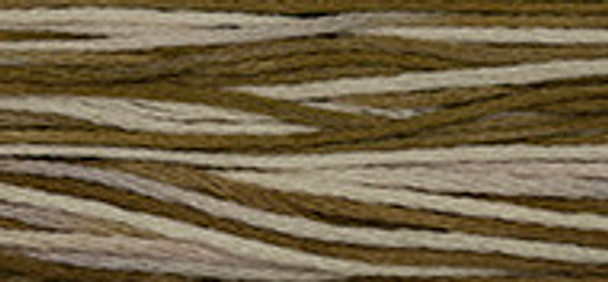 6-Strand Cotton Floss Weeks Dye Works 1211 White Walnut Retired