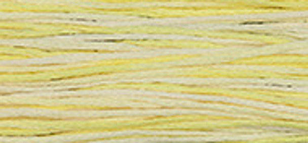 6-Strand Cotton Floss Weeks Dye Works 1114	 Lemonade Retired
