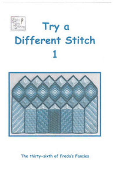 Try A Different Stitch #1 150w x 99h Freda's Fancy Stitching  14-1569
