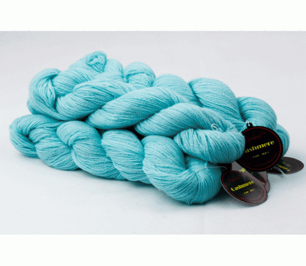 C239 Jojoland Cashmere SKY BLUE 2 PLY CASHMERE