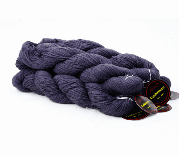 4 Ply Cashmere - Charcoal Gray (C1380) Jojoland