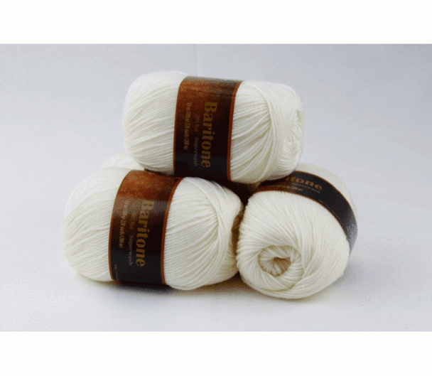 Baritone Superwash White (BS100) Jojoland