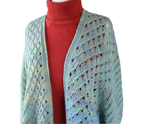 P-J-038 Jojoland Knitting Pattern Milanese Wrap