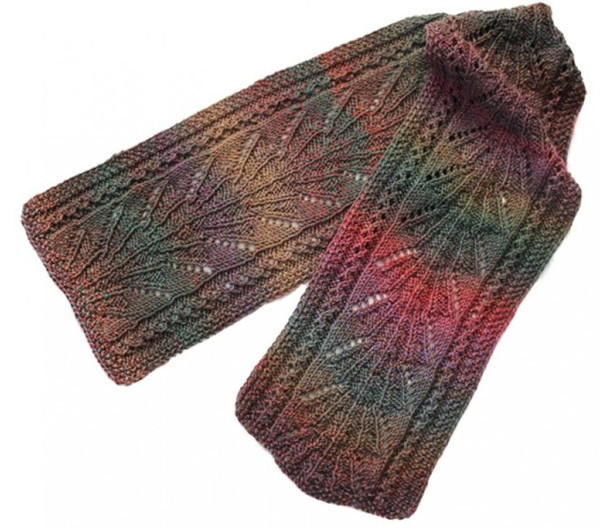 P-J-066 Jojoland Knitting Pattern Cardinal Climber Scarf