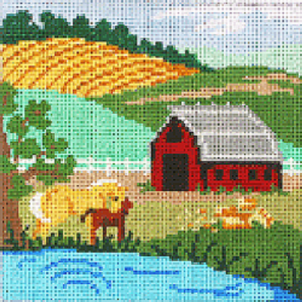 6088 DES destination, on the farm 6 x 6 13 Mesh Patti Mann 