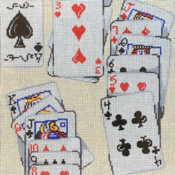 9290 PP playing cards/ solitaire 8 x 8 18 Mesh Patti Mann 