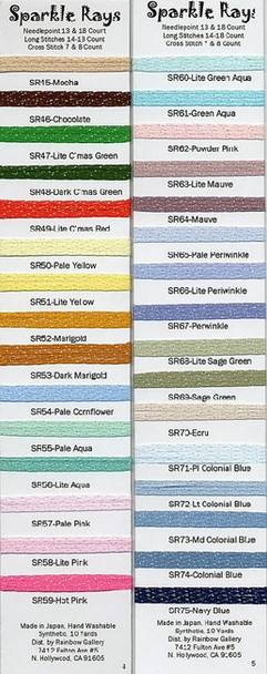 Rainbow Gallery Sparkle Rays SR69 Sage Green