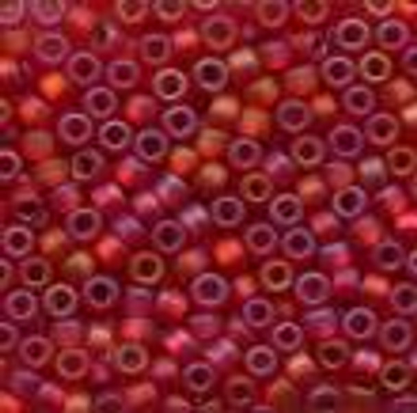 #BDS-F638 Size 11 Frosted Red Beads Sundance Designs