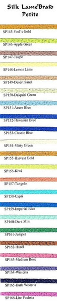 Rainbow Gallery Petite Silk Lame SP155 Harvest Gold