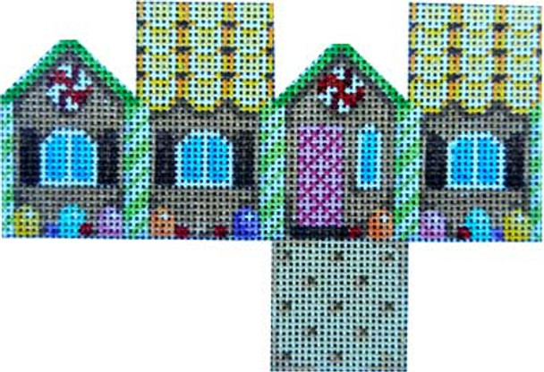 HH-410 Mini Cottage-Lemon Slice Roof 4.75 x 3.5 18 Mesh Associated Talents 
