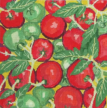 11g Jean Smith Designs Farmer's Market Tomatoes #2 14" Square  13 Mesh    
