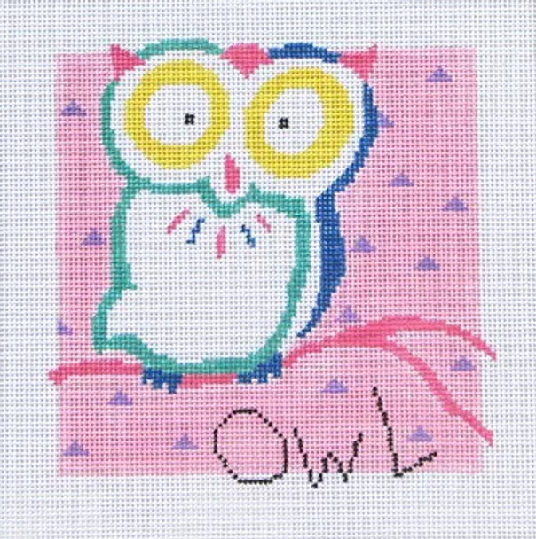 105v Jean Smith Designs OWL 8 x 8 13 mesh