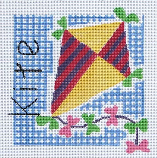 119m Jean Smith Designs Kite  8" x 8" 13 mesh