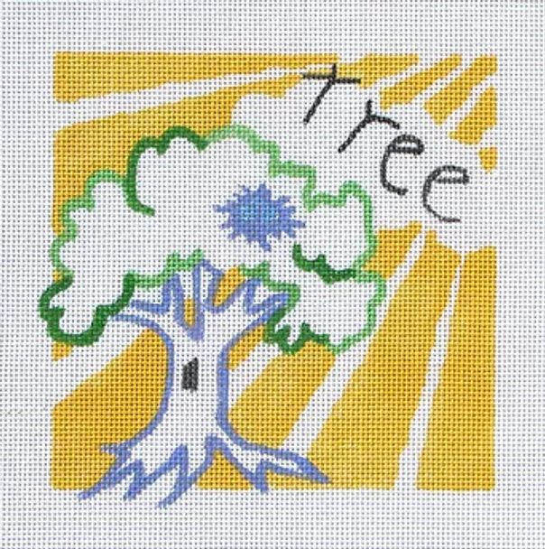 120d Jean Smith Designs Tree 8" x 8" 13 mesh