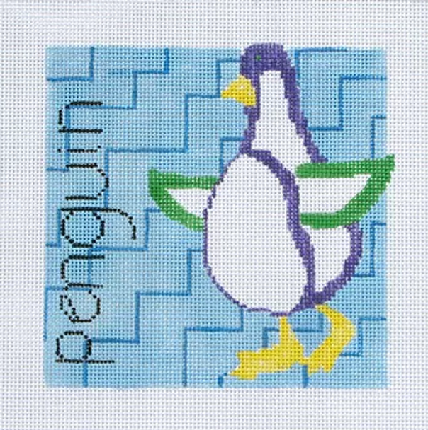 120h Jean Smith Designs Penquin 8" x 8" 13 mesh