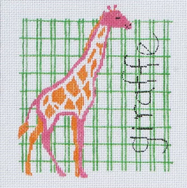 120k Jean Smith Designs Giraffe 8" x 8" 13 mesh