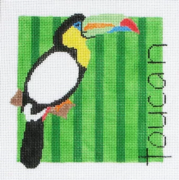 120r Jean Smith Designs Toucan 8" x 8" 13 mesh