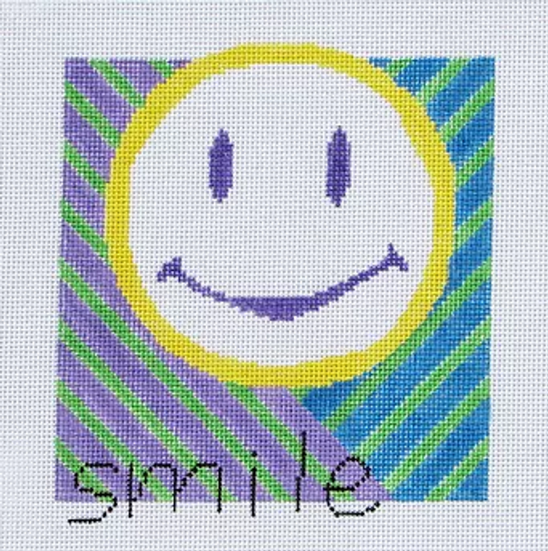 120t Jean Smith Designs Smile 8" x 8" 13 mesh