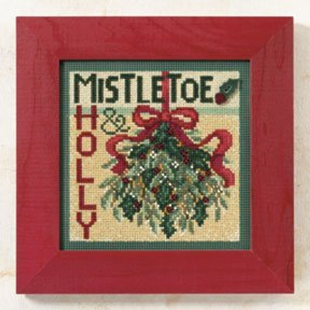 MH149304 Mill Hill Buttons and Bead Kit Mistletoe (2009)