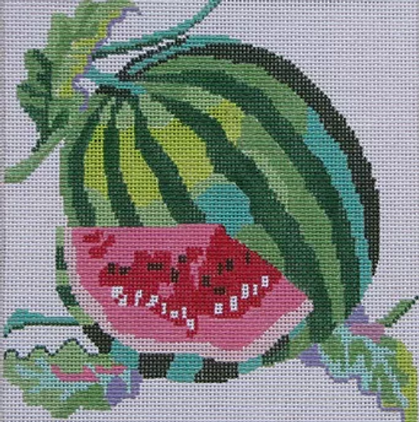 126c Jean Smith Designs SMALL Watermelon 8" sq., 13 mesh