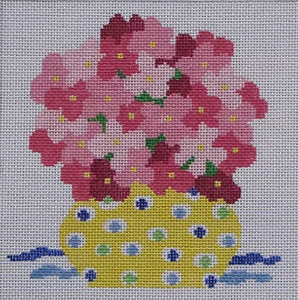 141i Jean Smith Designs SMALL BOUQUET IX 8" sq., 13 mesh