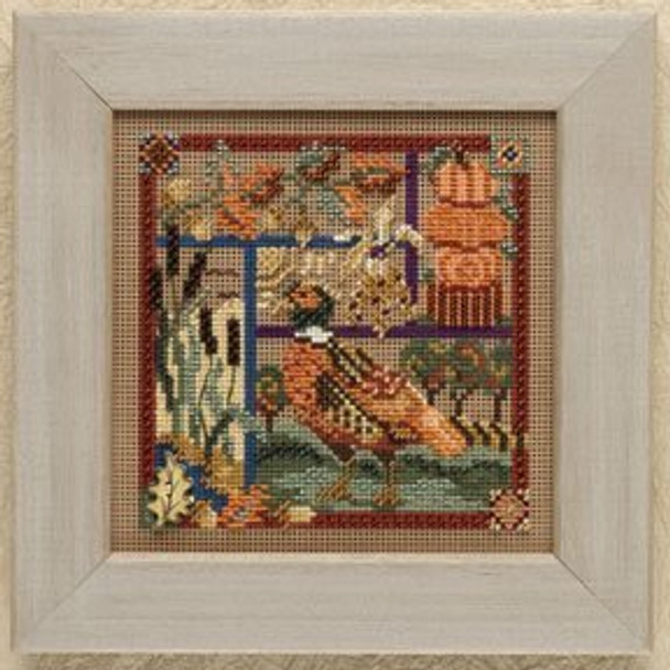 MH149203 Mill Hill Buttons and Bead Kit Pheasant Sampler (2009) In Stock