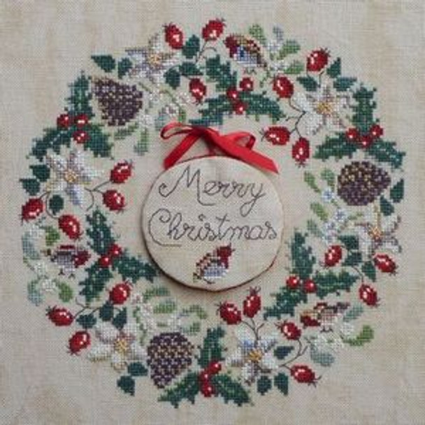 Robin's Christmas Wreath With Silk Pack Filigram F-ROCW