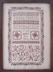 Chocolate and Cherries With Silk Pack Heirloom Embroideries  HE-CAC