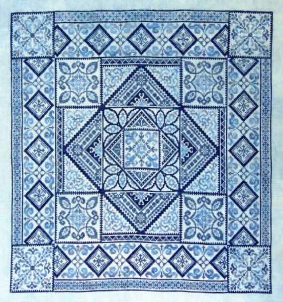 NE026 Shades of Blue 249 x 249 With Silk Pack  Northern Expressions