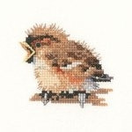 HC1002 Sparrow - Little Friends Collection Valerie Pfeiffer Heritage Crafts