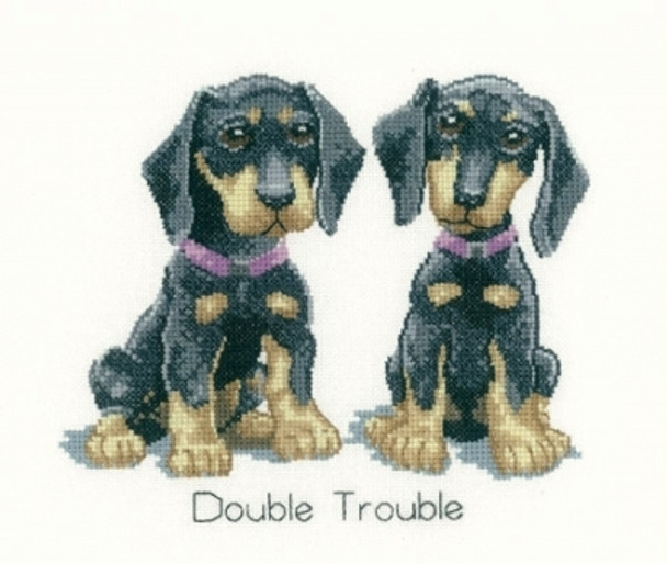 Heritage Crafts HC1086 Double Trouble - It's A Dog's Life by Peter Underhill