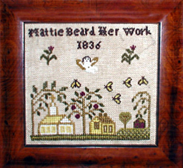 Mattie Beard 1836 Carriage House Samplings 