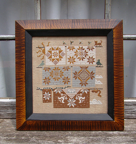 Quaker Quilts 124 w x 124 h Carriage House Samplings 