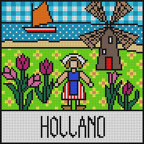PC-1106 Holland 12 Mesh 8x8 Polly Carbonari