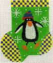ab179 A. Bradley floaty penguin munchkin sock Approximate In inches 2 x 3 18 Mesh