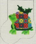 ab186 A. Bradley patchy turtle Mini-Sock Approximate In inches 3 x 4 18  Mesh