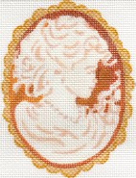 ab259 A. Bradley cameo 3 x 4  18 Mesh