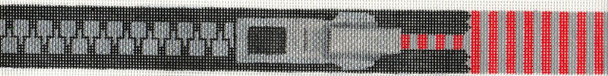 ab305 A. Bradley close - up zipper belt 1 ¼ x 40 18 Mesh