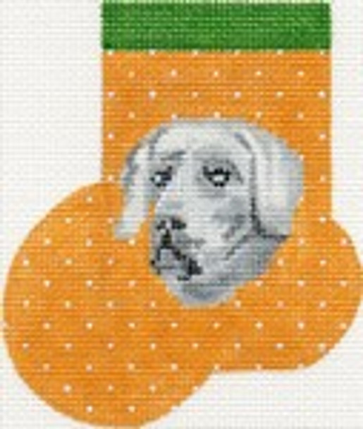 ab353 A. Bradley weimaraner mini-sock 3 x 4  18 Mesh