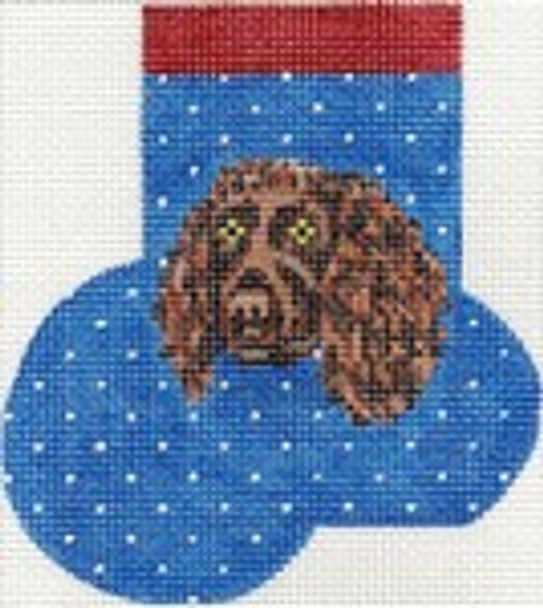 ab371 A. Bradley boykin spaniel mini-sock 3 x 4 18 Mesh