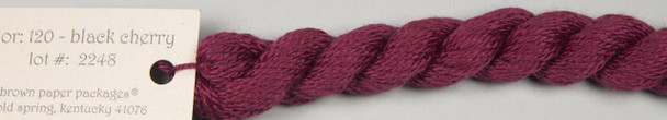 Brown Paper Packages Silk And Ivory Hank Trio #120 Black Cherry