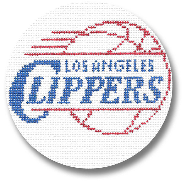 1037 LA Clippers - Basketball 18 4" Rnd. CBK Designs Keep Your Pants On 