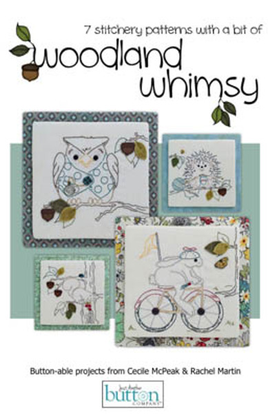 Just Another Button Company 7 Stitcheries-Woodland Whimsy