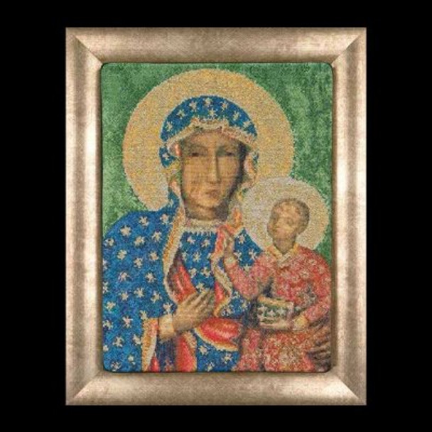 GOK469A Thea Gouverneur Kit Madonna of Czestochowa 8.8" x 12"; Aida; 16ct 